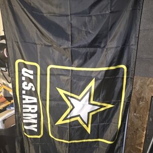 U.S. Army Black and Yellow Flag